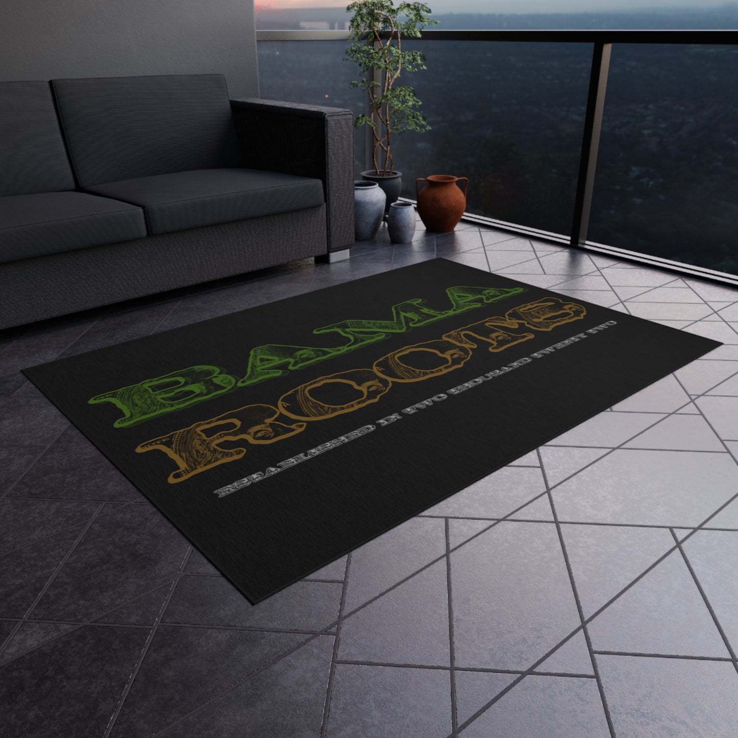 Bama Roots Outdoor Rug