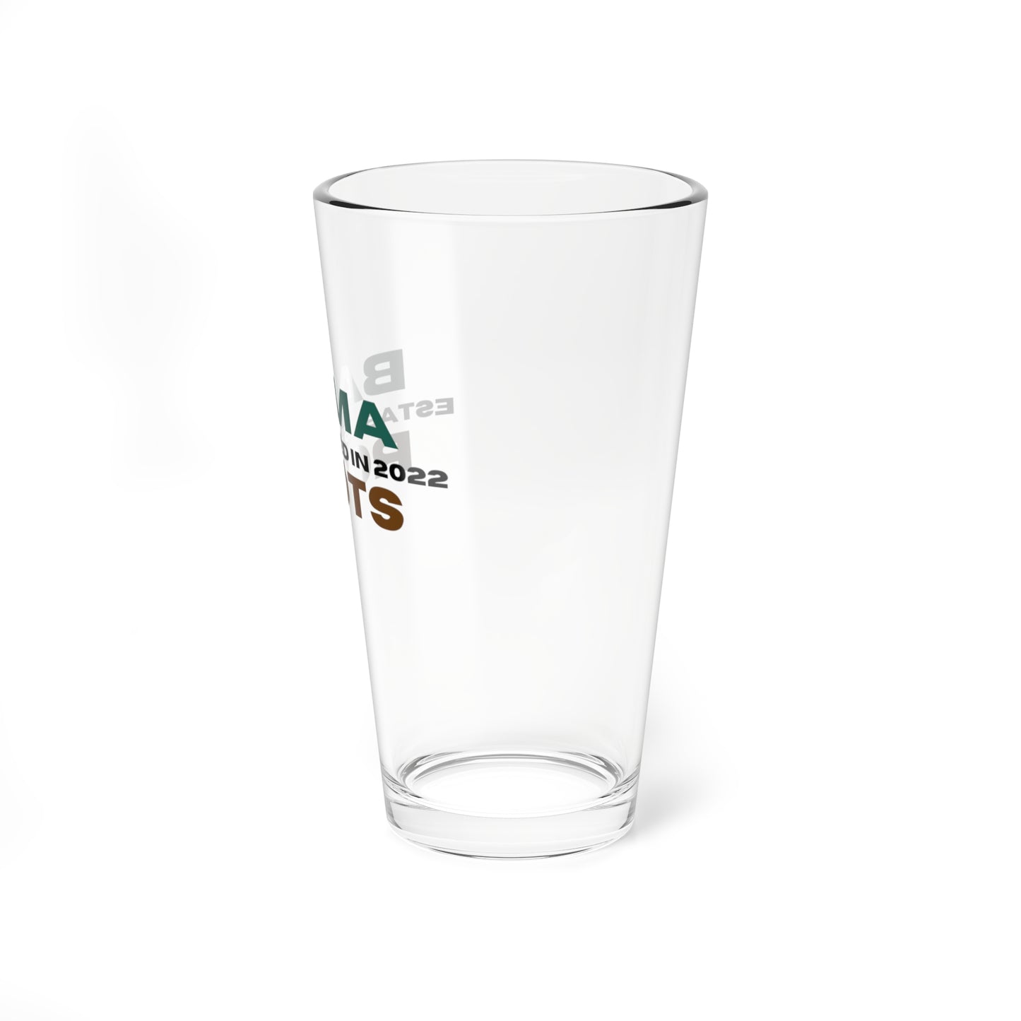 Bama Roots Mixing Glass, 16oz