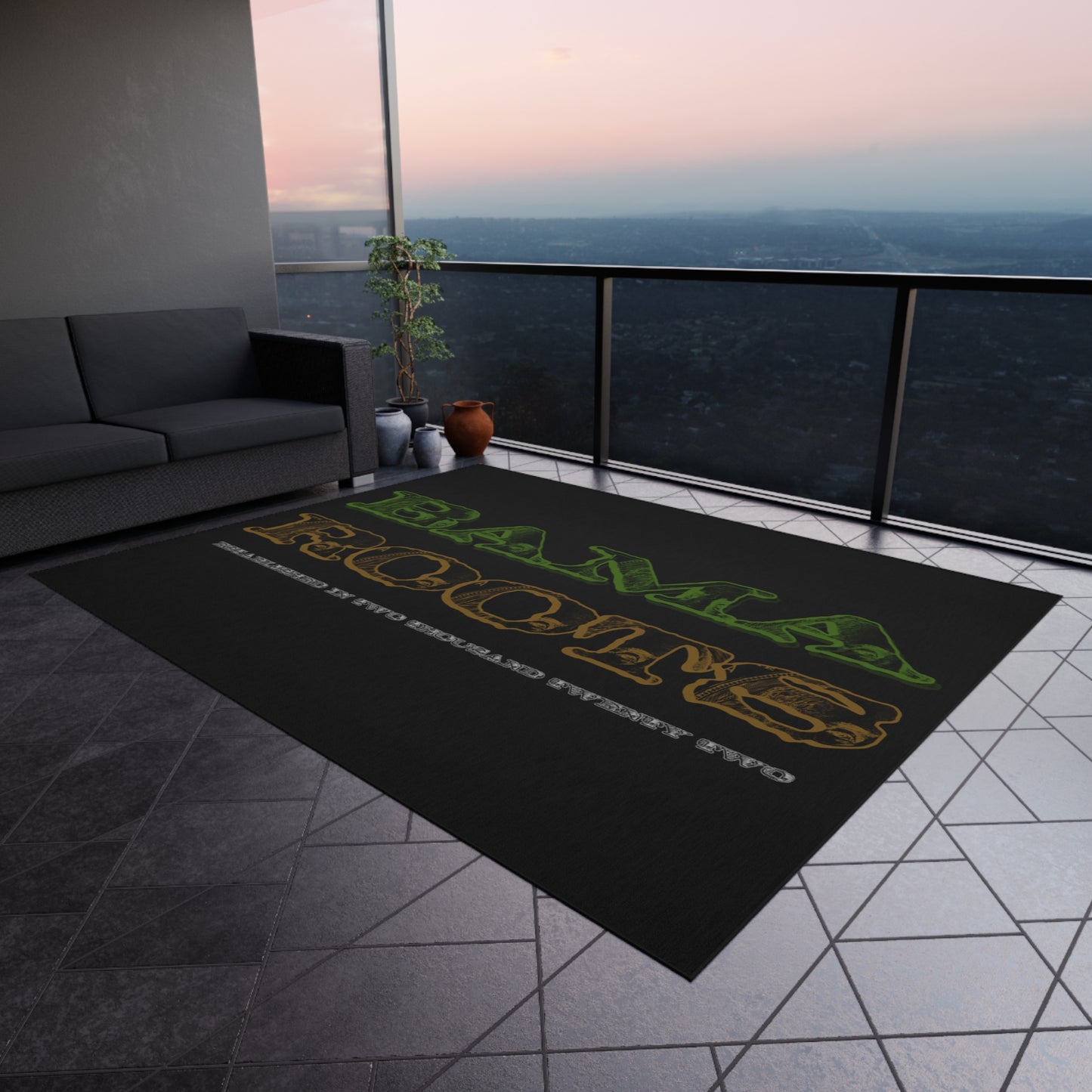 Bama Roots Outdoor Rug