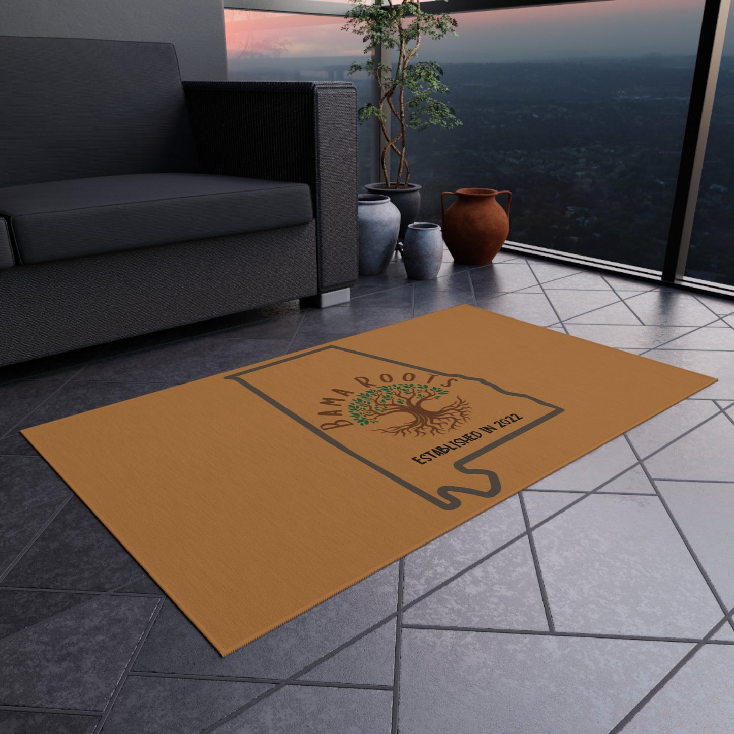 Bama Roots Outdoor Rug