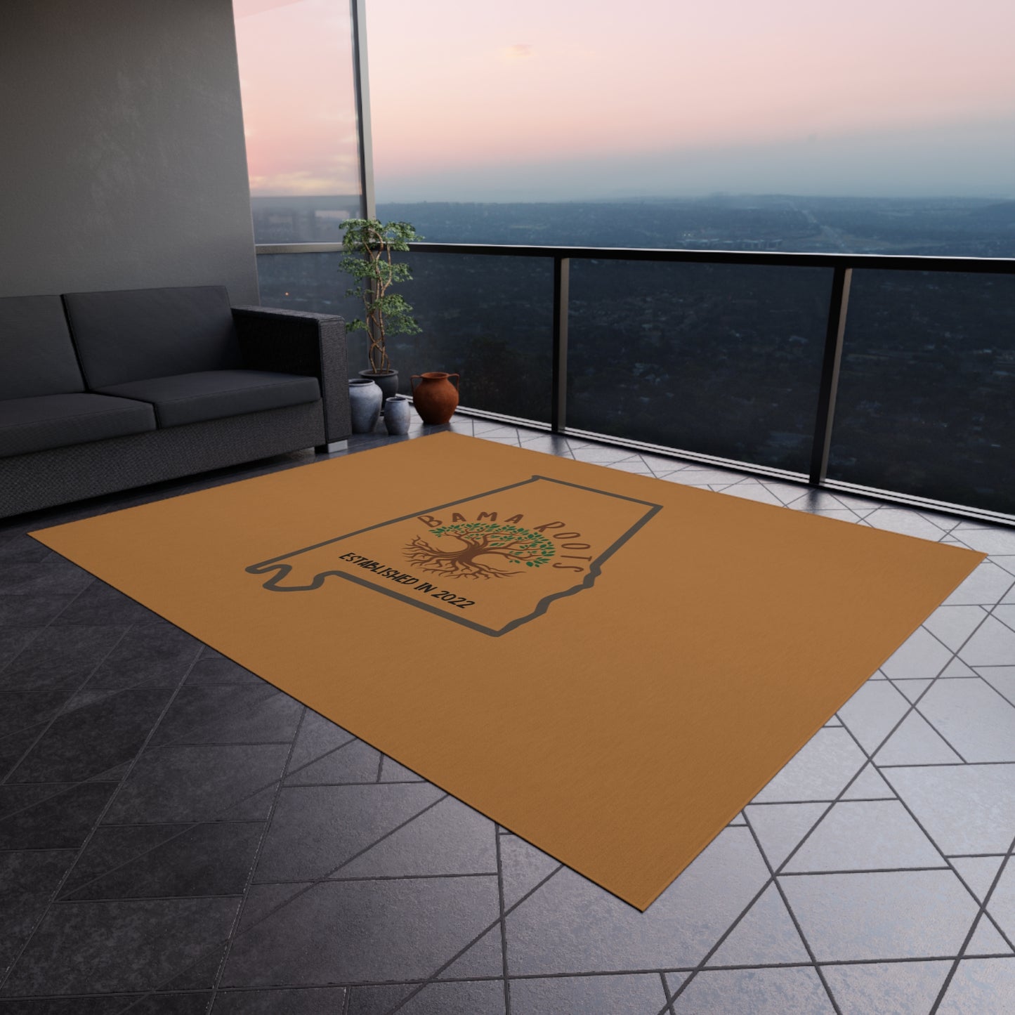 Bama Roots Outdoor Rug