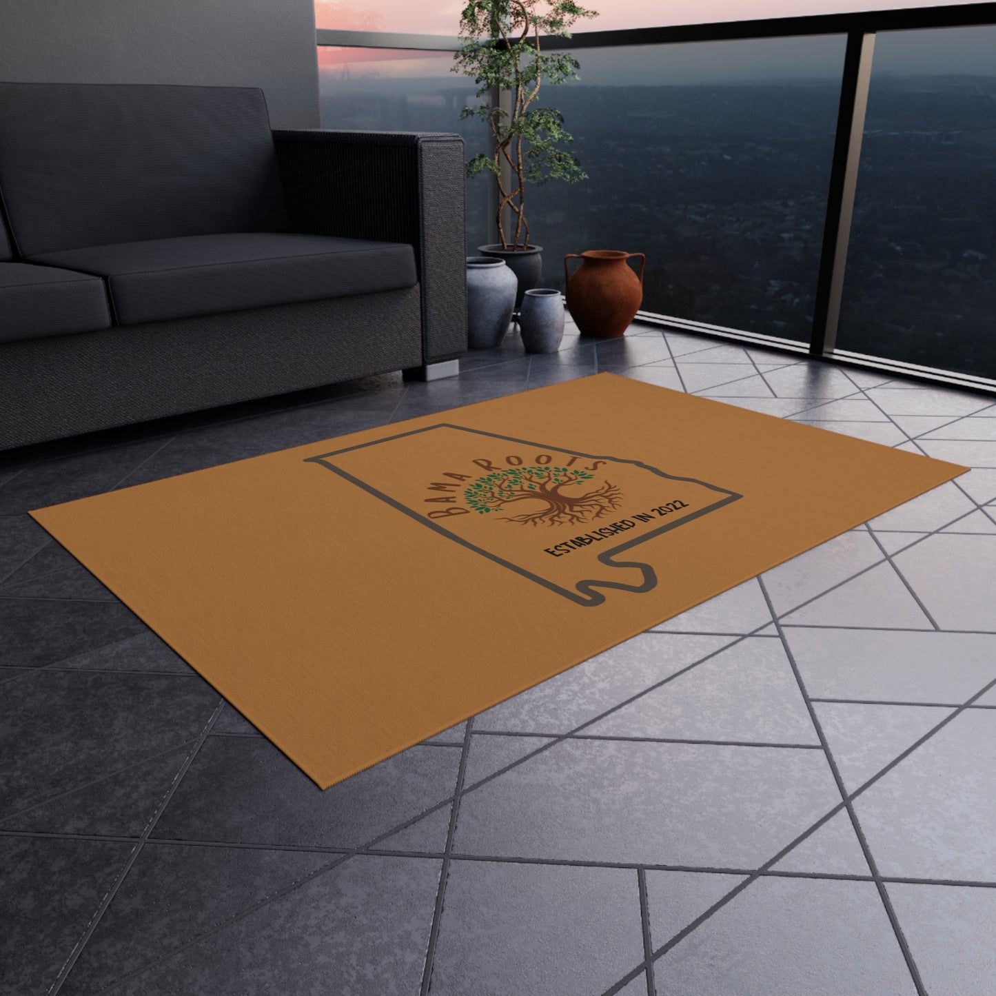Bama Roots Outdoor Rug