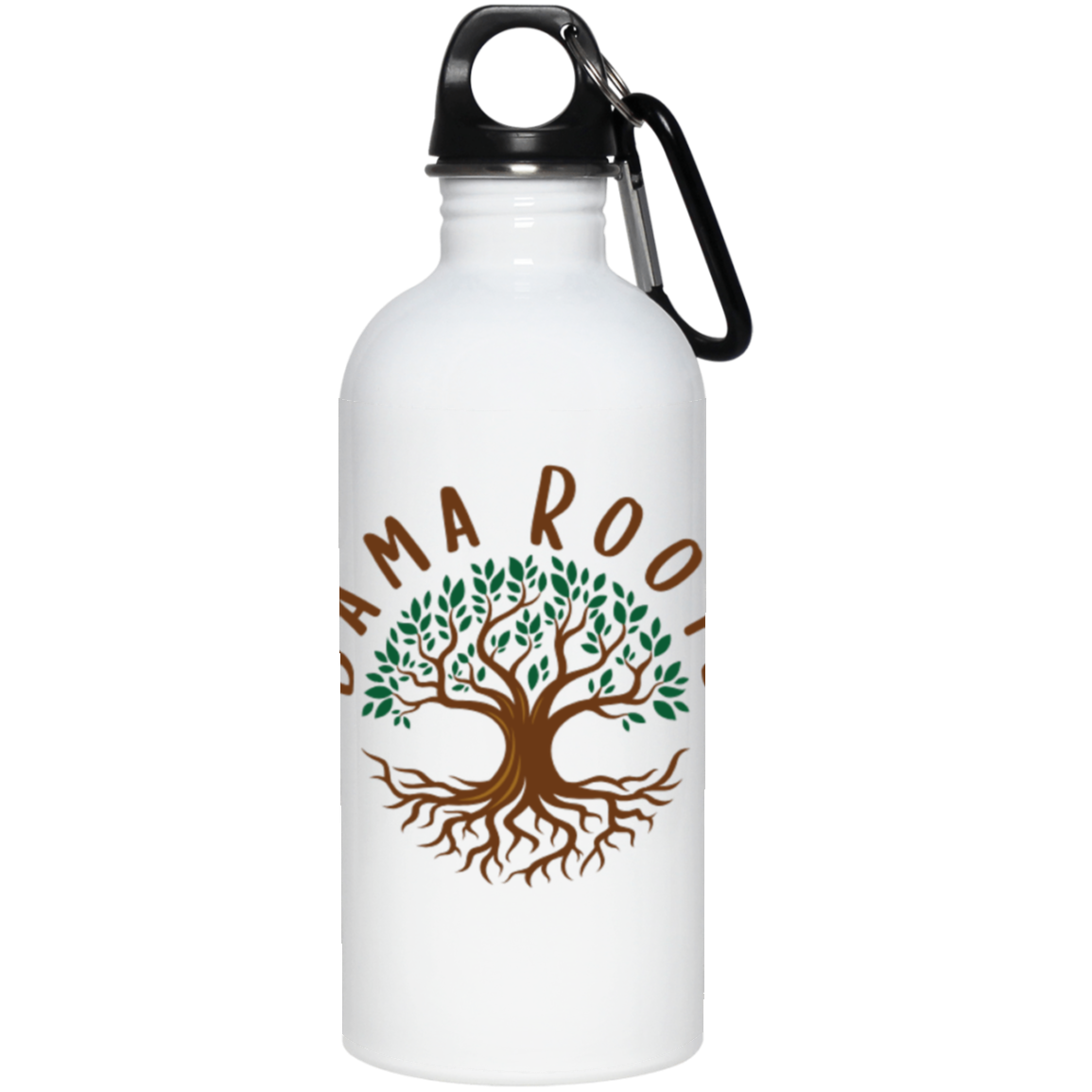 Bama Roots 20 oz. Stainless Steel Water Bottle