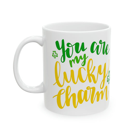Lucky Charm Ceramic Mug 11oz