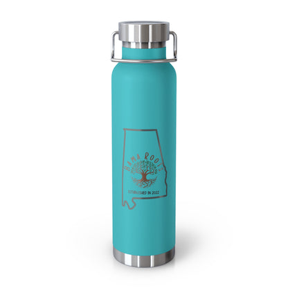 Bama Roots Copper Vacuum Insulated Bottle, 22oz