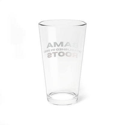 Bama Roots Mixing Glass, 16oz