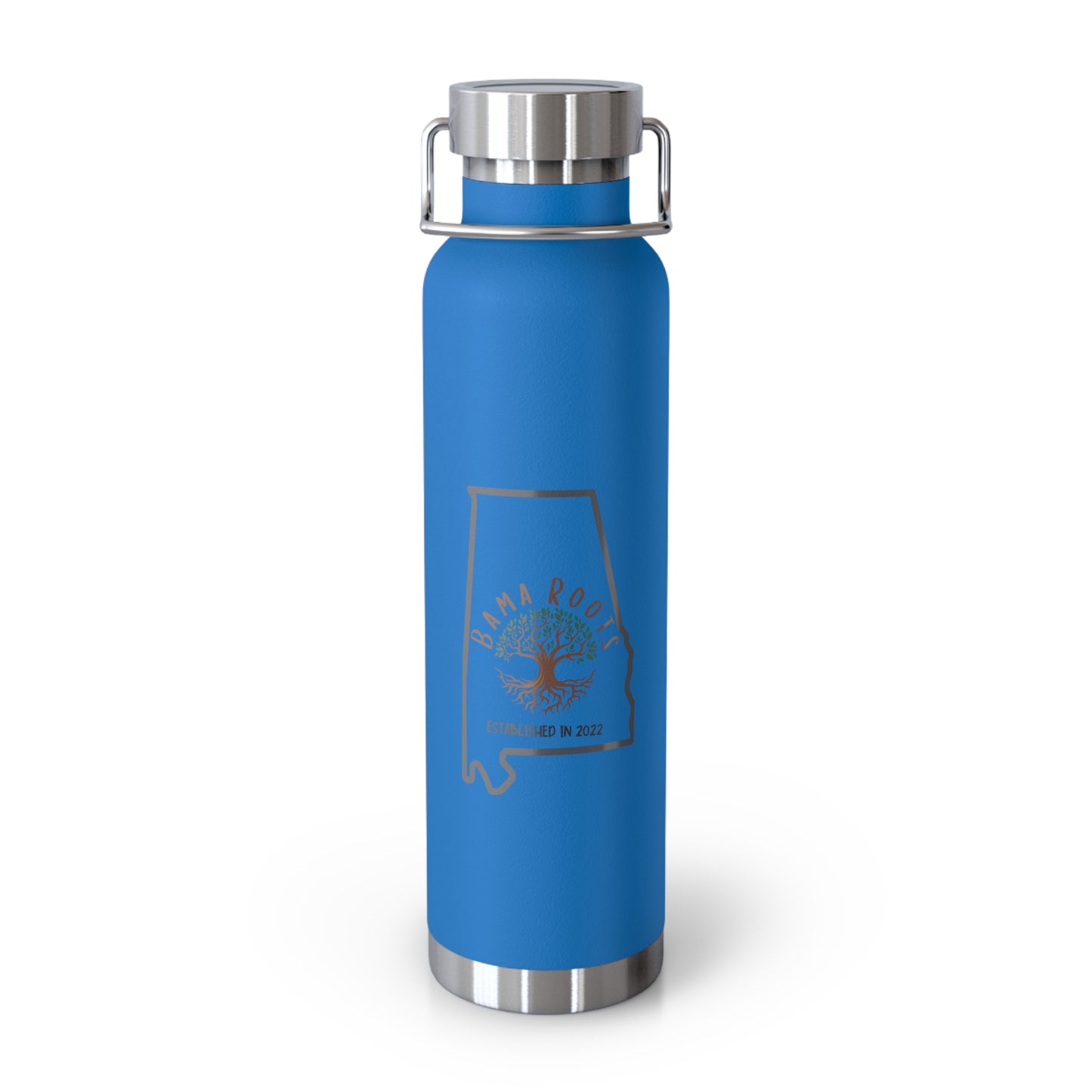 Bama Roots Copper Vacuum Insulated Bottle, 22oz