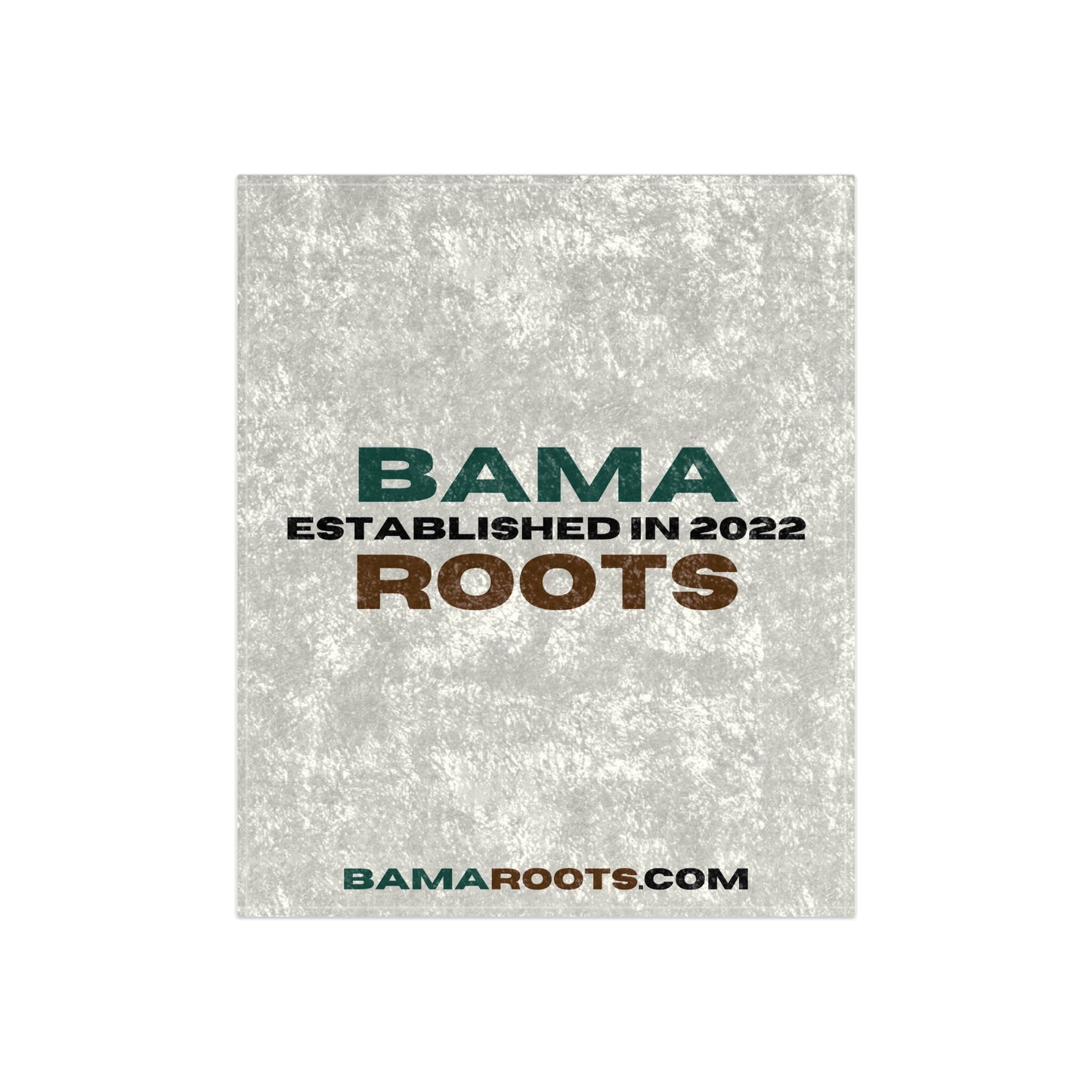 Velvet Blanket - Bama Roots Design