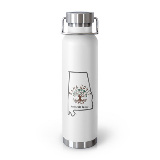 Bama Roots Copper Vacuum Insulated Bottle, 22oz