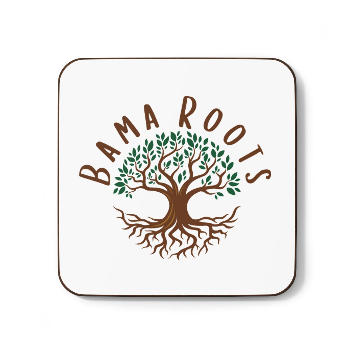 Bama Roots Hardboard Back Coaster