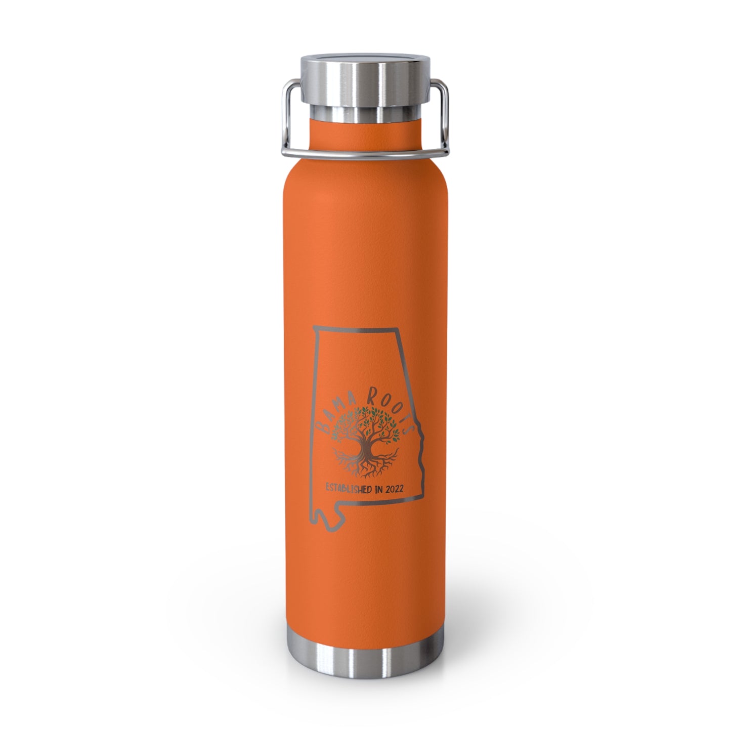 Bama Roots Copper Vacuum Insulated Bottle, 22oz