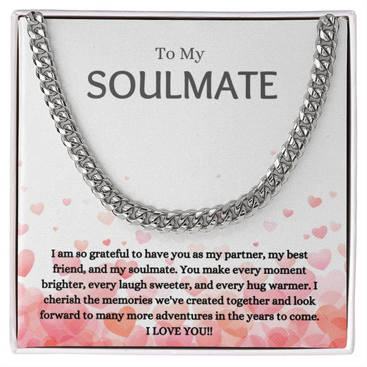 To My Soulmate Man