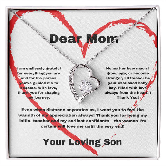Dear Mom, Your Son w/ Heart